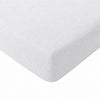 Mousseline hoeslaken - microvezel - wit