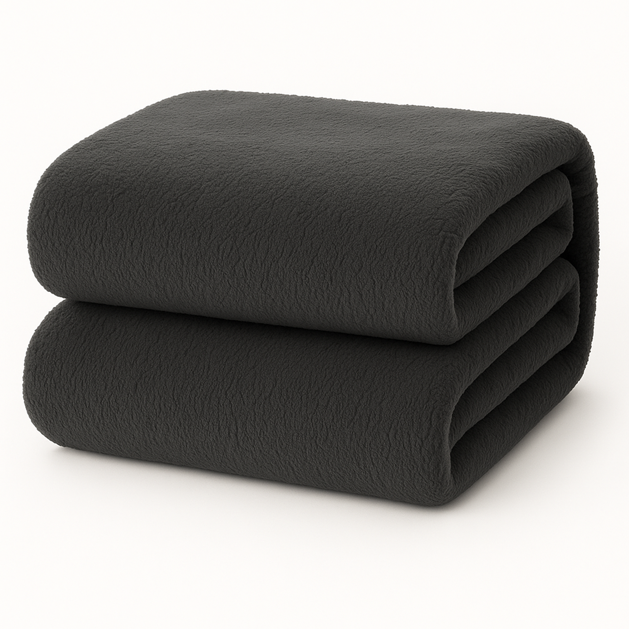 Teddy fleece hoeslaken - antraciet
