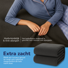 Teddy fleece hoeslaken - antraciet