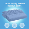 Decoware baby hoeslaken - jersey - blauw - 60x120 cm