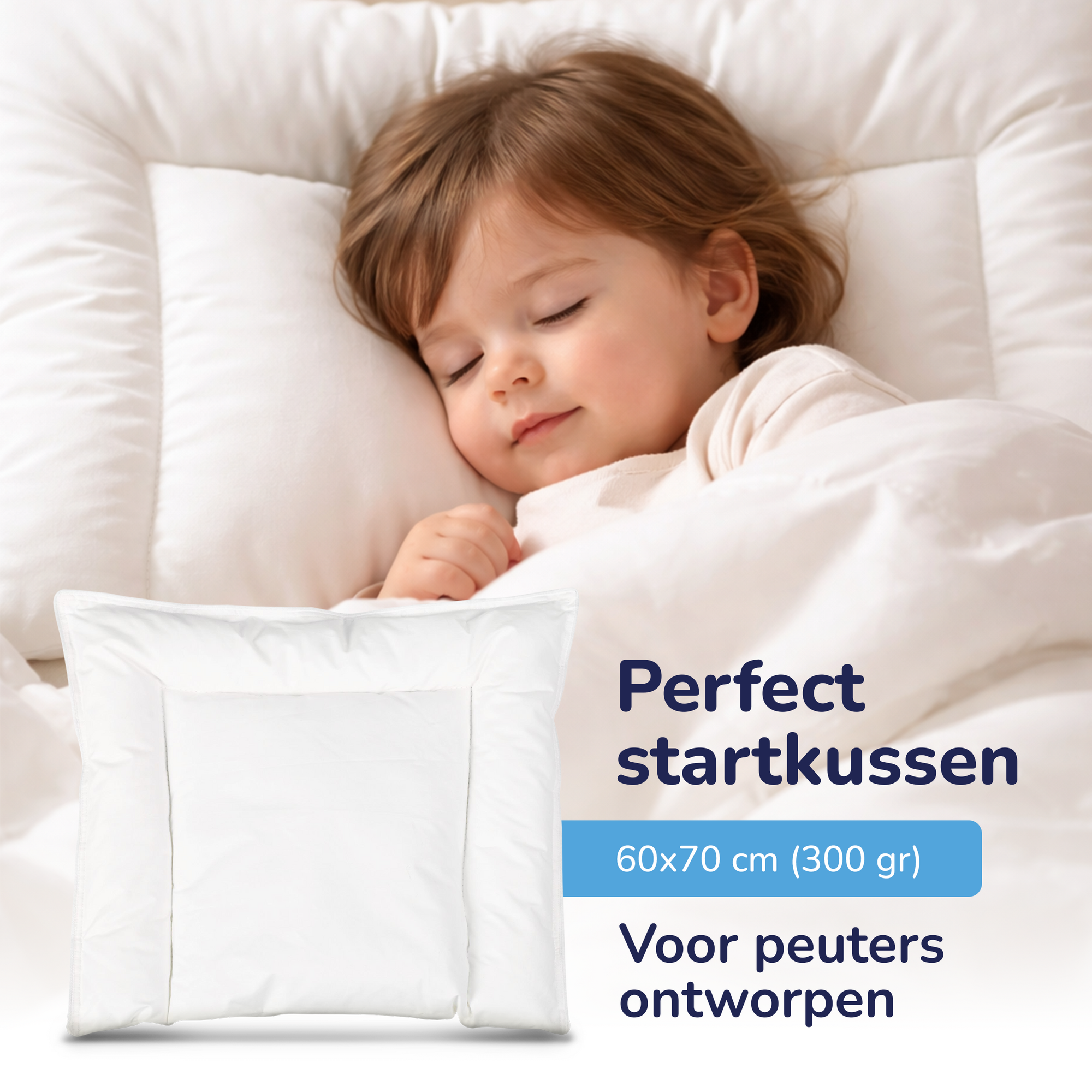 Decoware kinder kussen - 300 grams - 60x70 cm