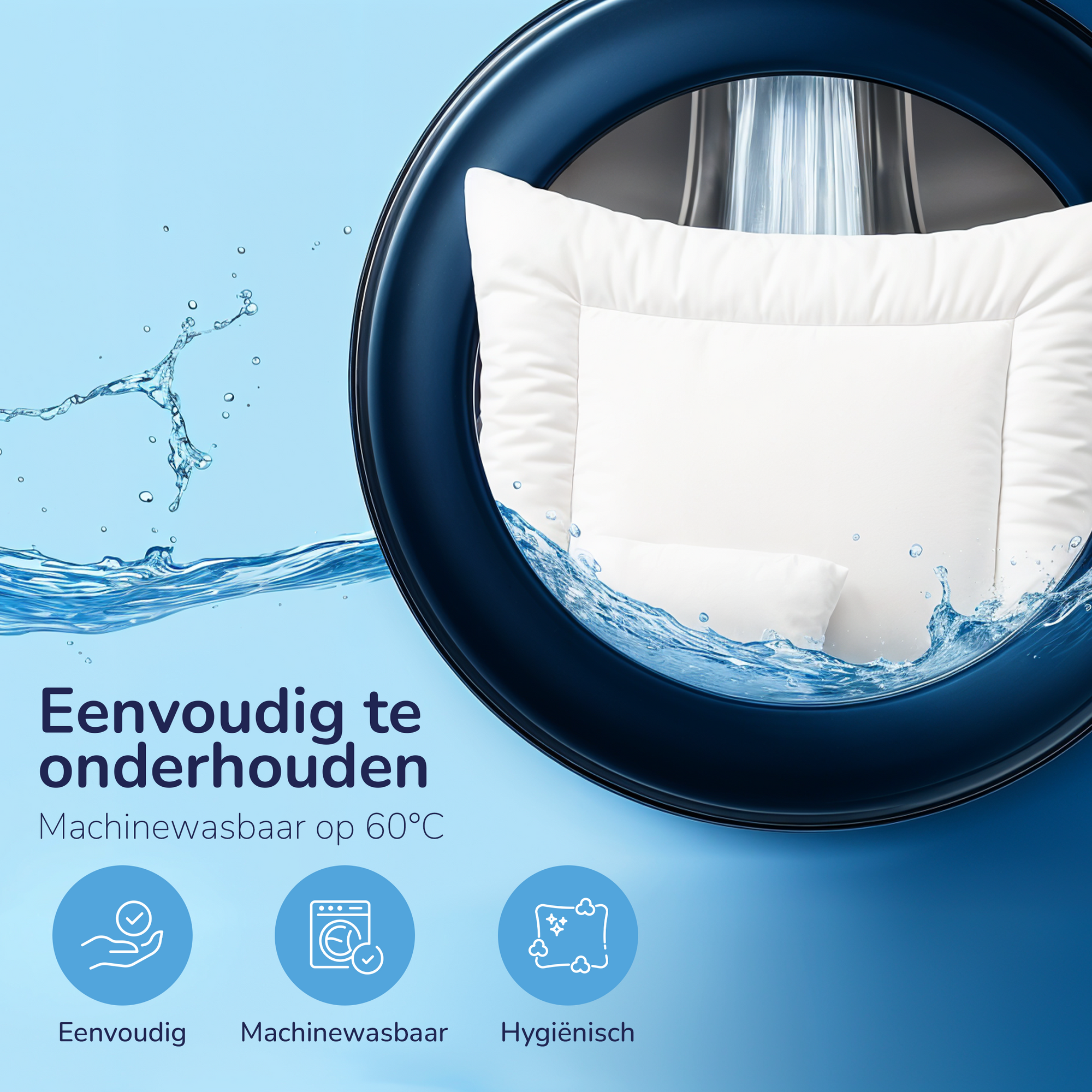 Decoware kinder kussen - 300 grams - 60x70 cm