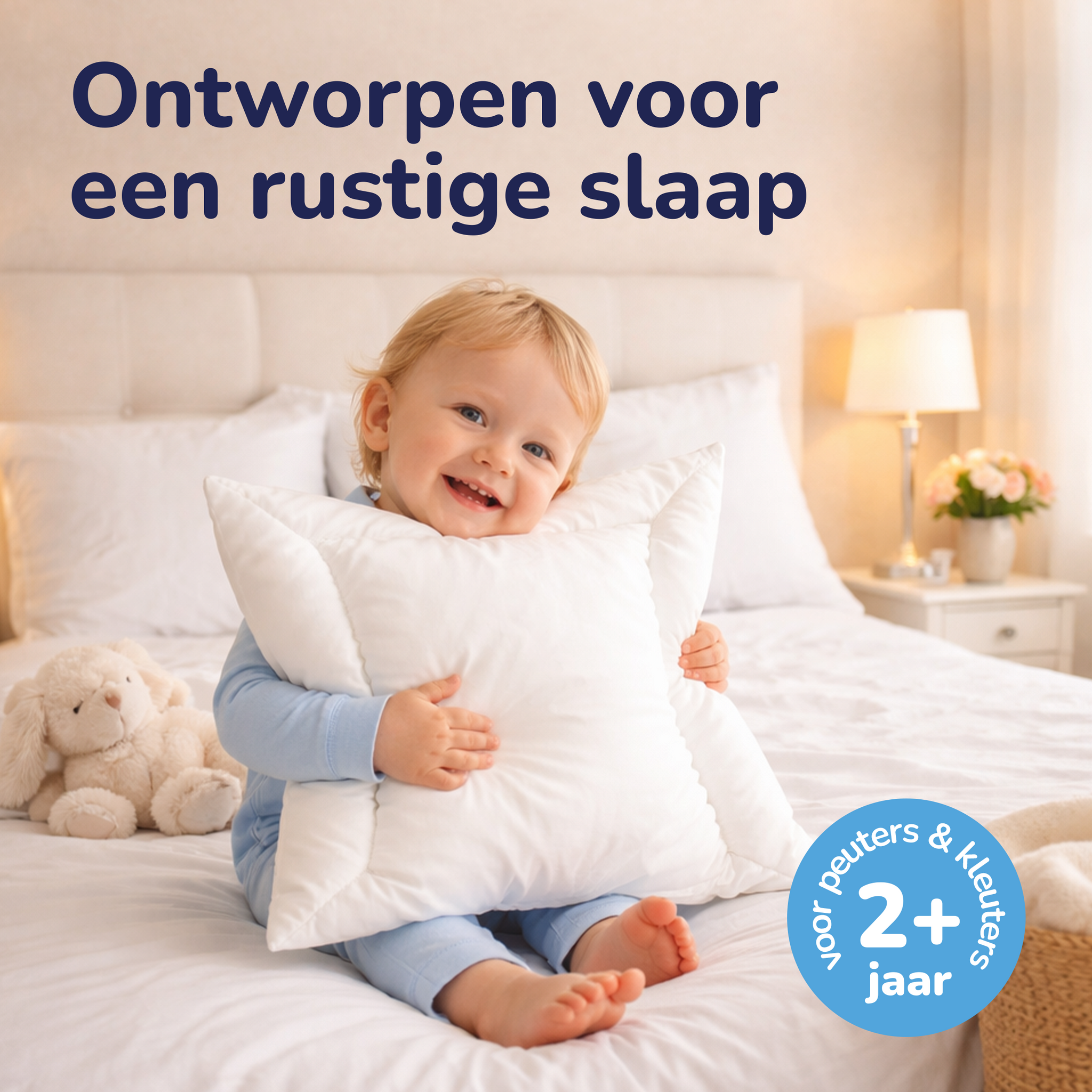 Decoware kinder kussen - 300 grams - 60x70 cm