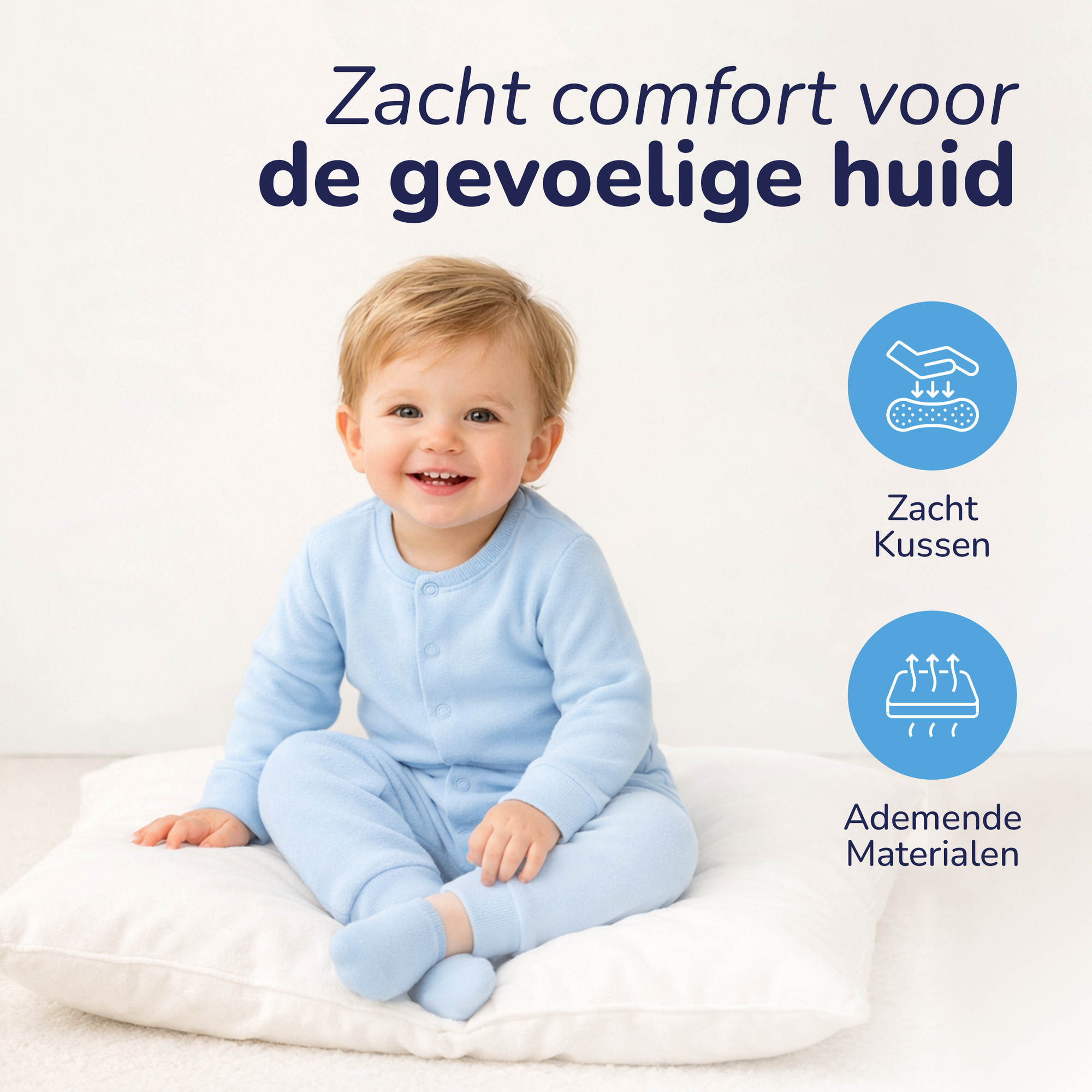 Decoware kinder kussen - 300 grams - 60x70 cm