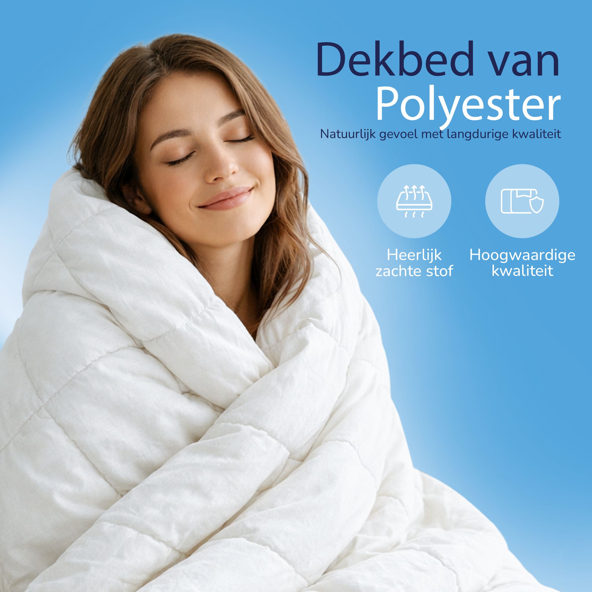 Comfort enkel dekbed 160x200 cm