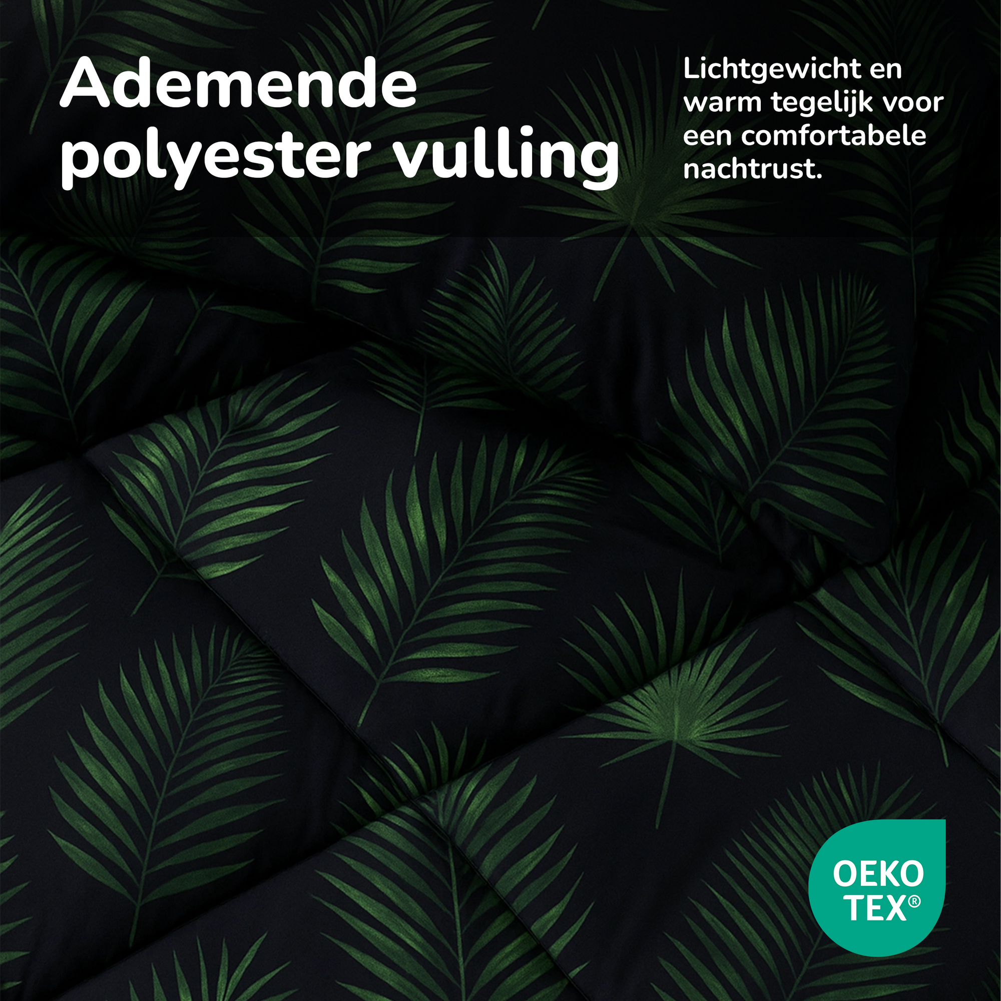 Decoware dekbed zonder overtrek - inclusief kussensloop - Palma - Microvezel