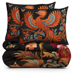 Decoware dekbed zonder overtrek inclusief kussensloop - Phoenix Bloom - microvezel