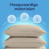 Decoware dekbed zonder overtrek incl. kussensloop - Mousseline - zand