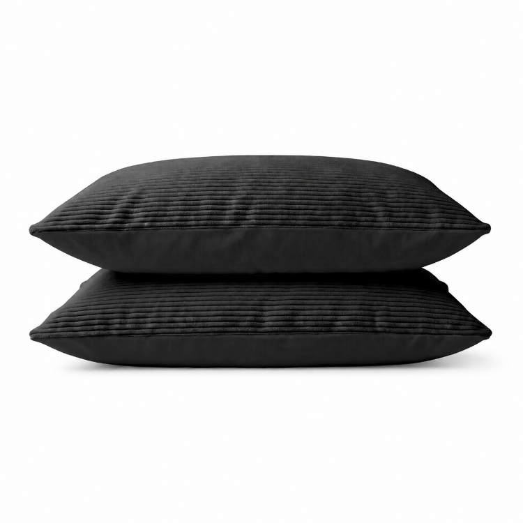 Decoware dekbed zonder overtrek incl. kussensloop - Corduroy - Antraciet - slopen