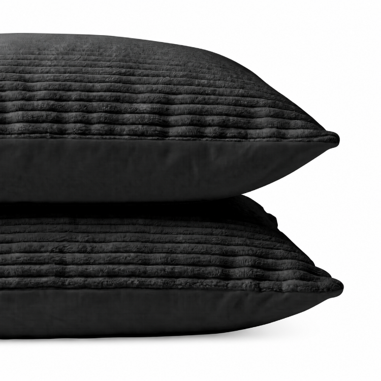Decoware dekbed zonder overtrek incl. kussensloop - Corduroy - Antraciet - slopen closeup