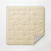 Decoware dekbed zonder overtrek incl. kussensloop - Corduroy - Taupe Creme - dekbed omslag