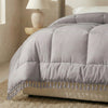 Decoware dekbed zonder overtrek incl. kussensloop - Lace trim - Lila - closeup
