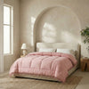 Decoware dekbed zonder overtrek incl. kussensloop - Lace trim - Roze - kameraanzicht