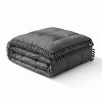 Decoware dekbed zonder overtrek incl. kussensloop - Lace trim - Zwart