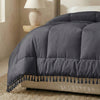Decoware dekbed zonder overtrek incl. kussensloop - Lace trim - Zwart - stof