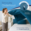 Decoware dekbed zonder overtrek incl. kussensloop - Mousseline - Petrol - eenvoudig onderhoud