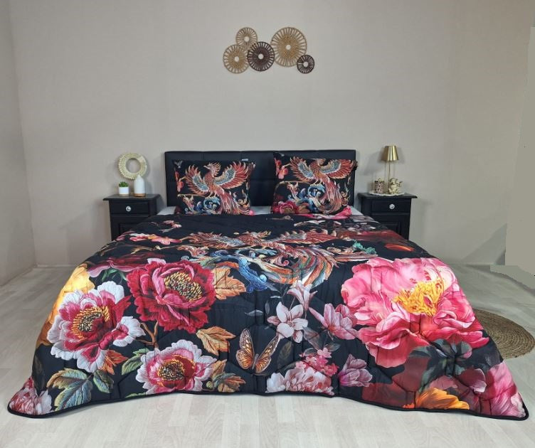 Decoware dekbed zonder overtrek inclusief kussensloop - Phoenix Bloom - microvezel