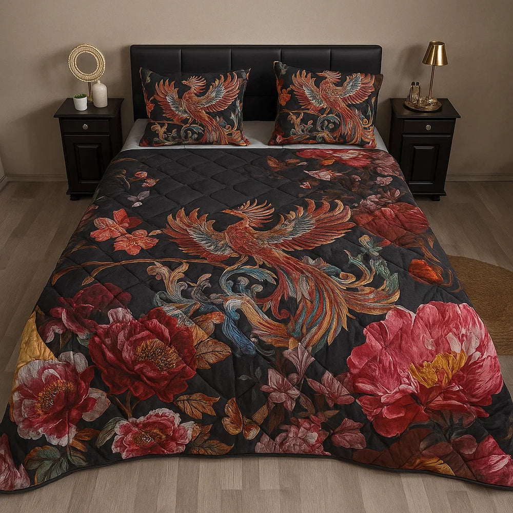 Decoware dekbed zonder overtrek incl. kussensloop - Phoenix Bloom