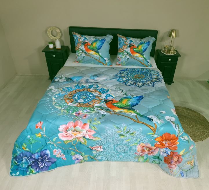 Decoware dekbed zonder overtrek inclusief kussensloop - Whispering Breeze - microvezel