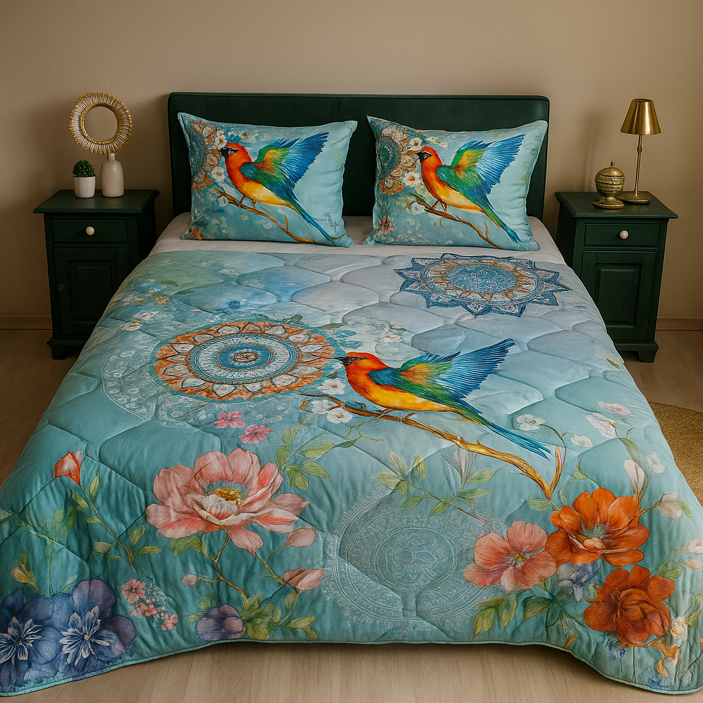 Decoware dekbed zonder overtrek inclusief kussensloop - Whispering Breeze - microvezel