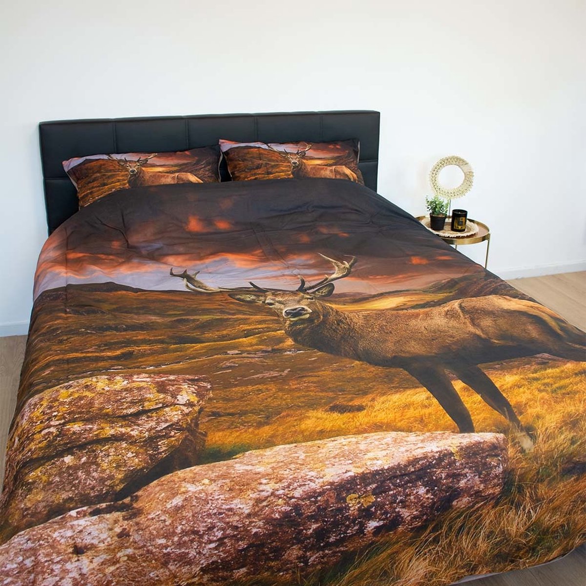 Decoware dekbedovertrek Deer mountain - Katoen