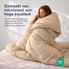 Decoware dekbedovertrek Panter beige - microvezel