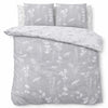 Decoware dekbedovertrek Silhouette Leaves - zand - microvezel