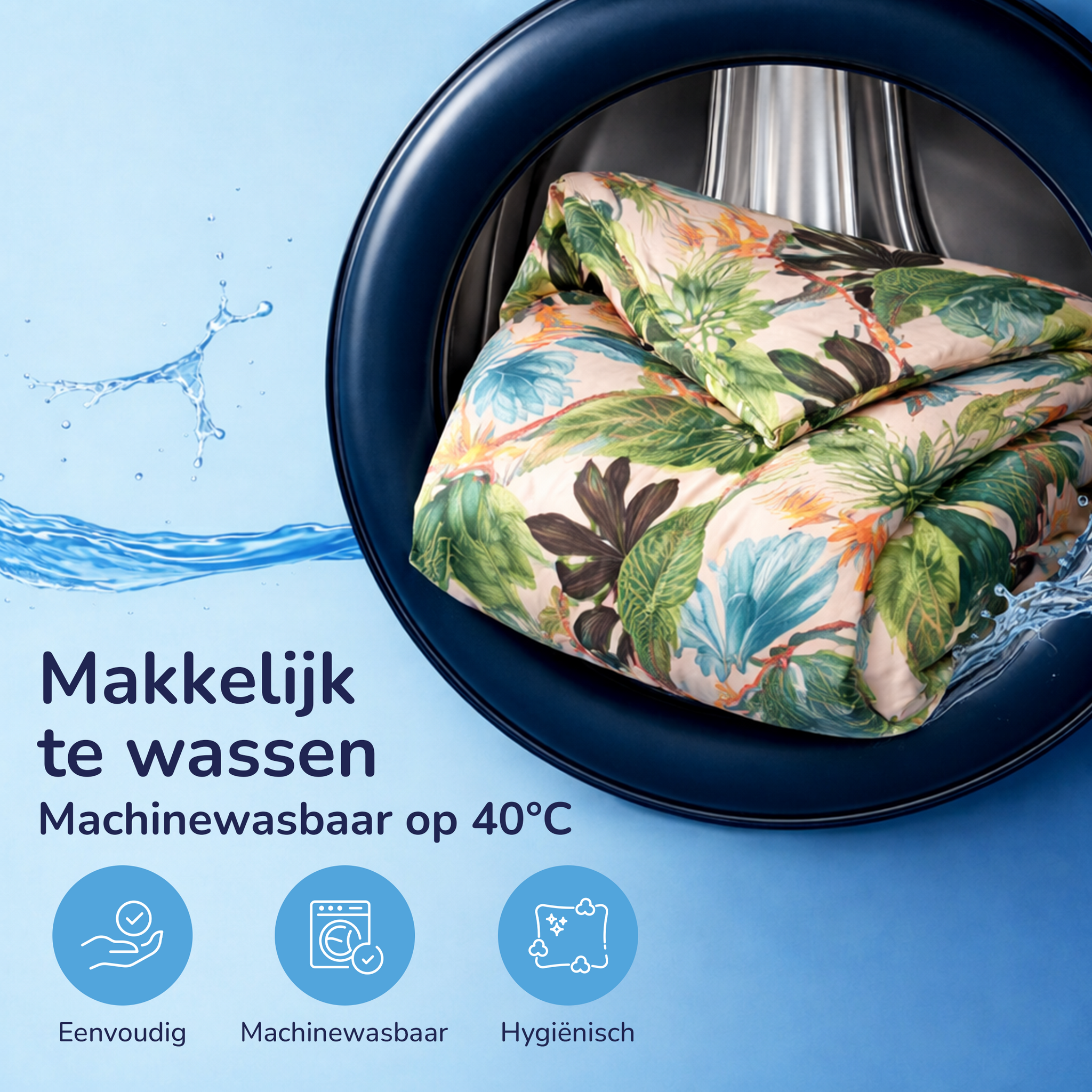 Decoware dekbedovertrek Tropical Paradise - microvezel
