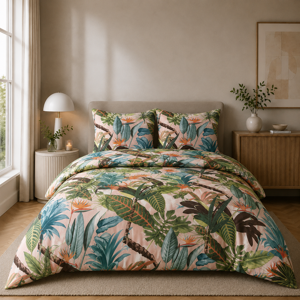 Decoware dekbedovertrek Tropical Paradise - microvezel