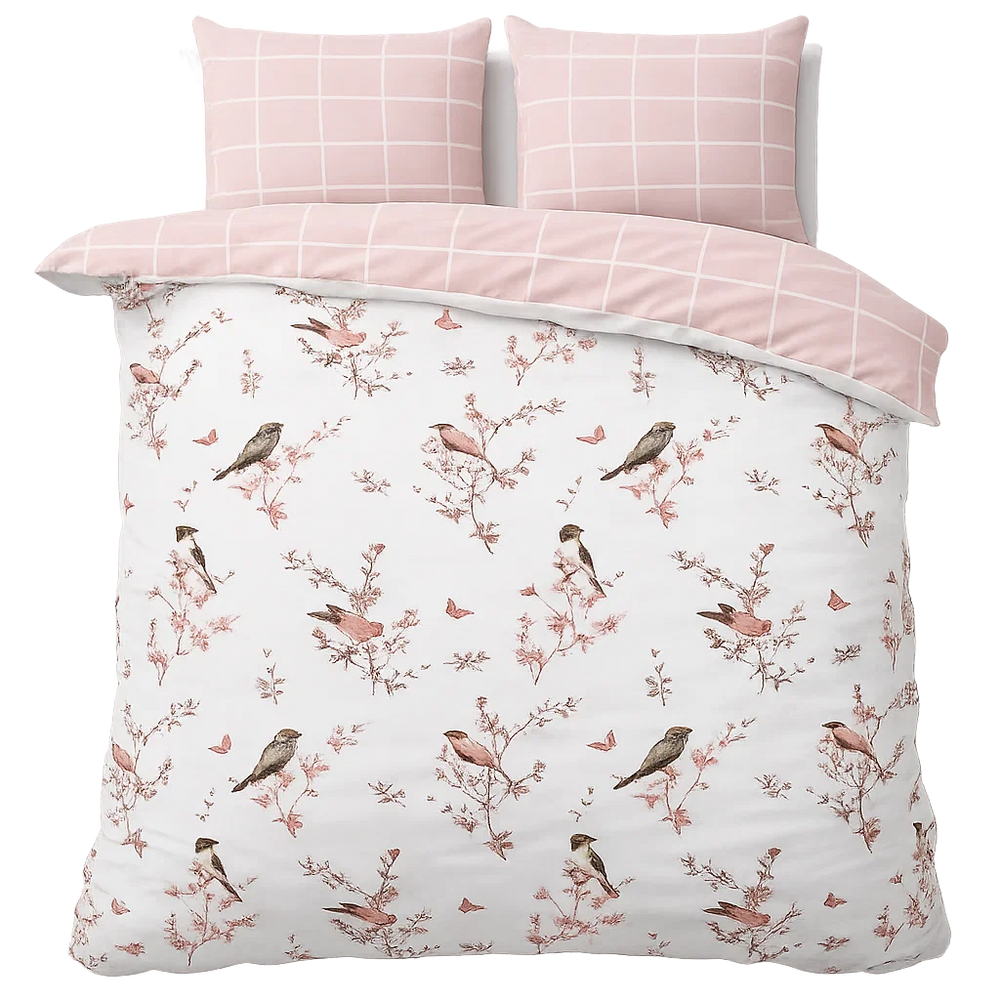 Decoware dekbedovertrek Vintage Toile - microvezel