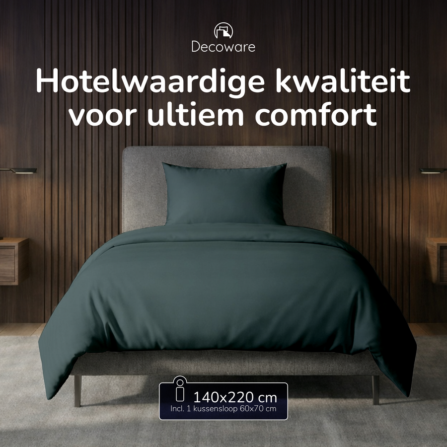 Kussenslopen inbegrepen