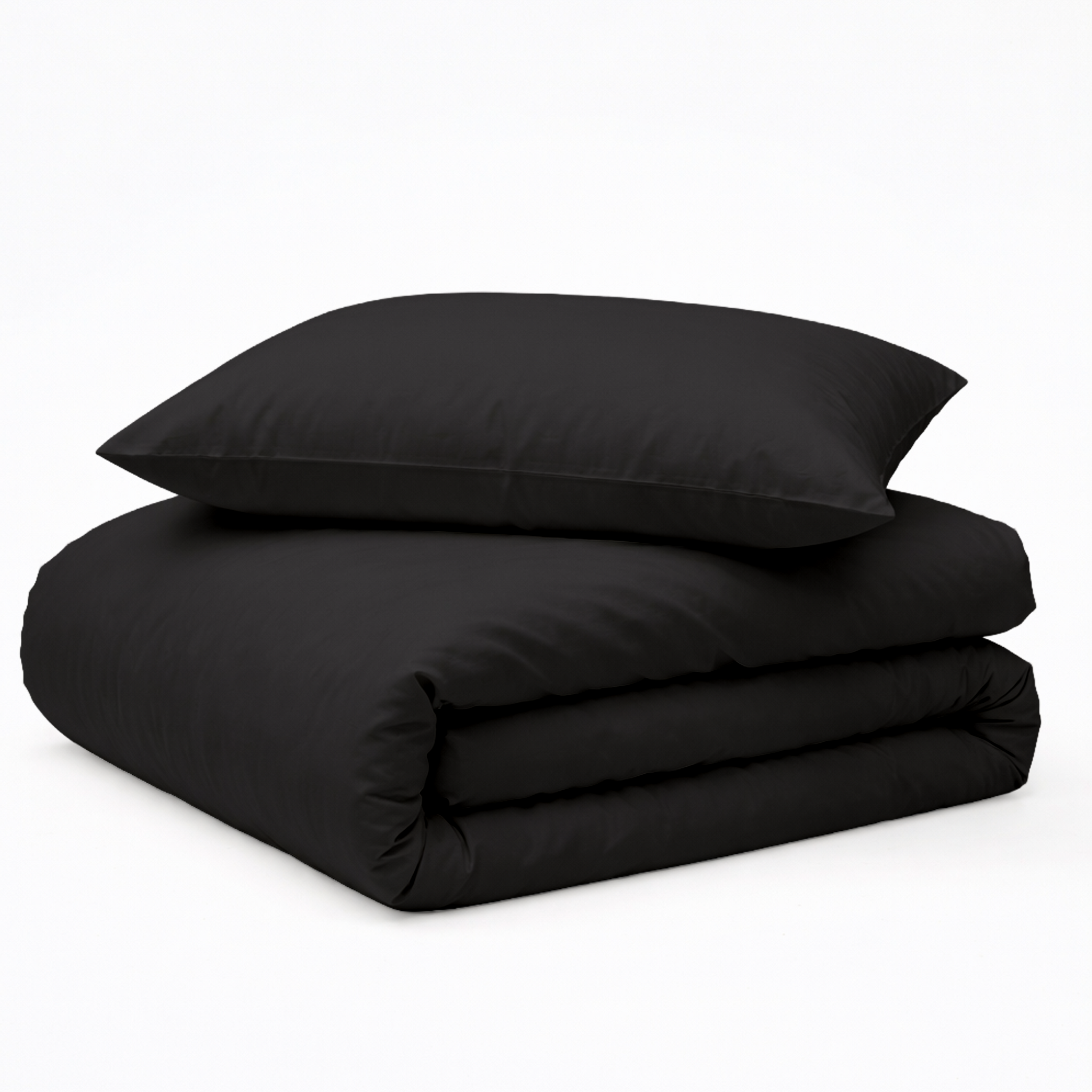 Decoware dekbedovertrek uni - Zwart - Katoen