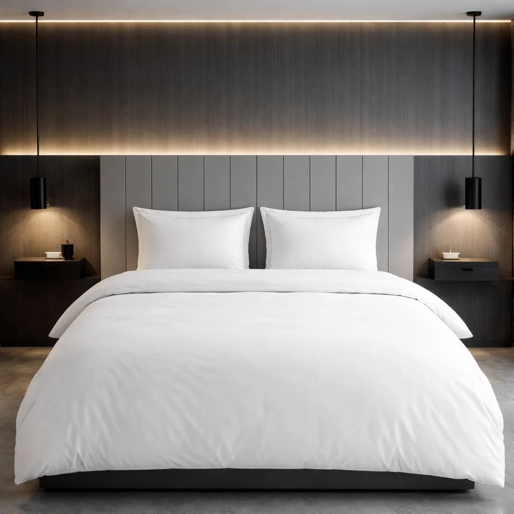 Decoware dekbedovertrek uni - Katoen - Wit