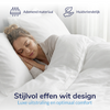 Decoware dekbedovertrek uni - wit - katoen