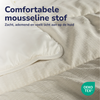 Decoware dekbed zonder overtrek incl. kussensloop - Mousseline - zand