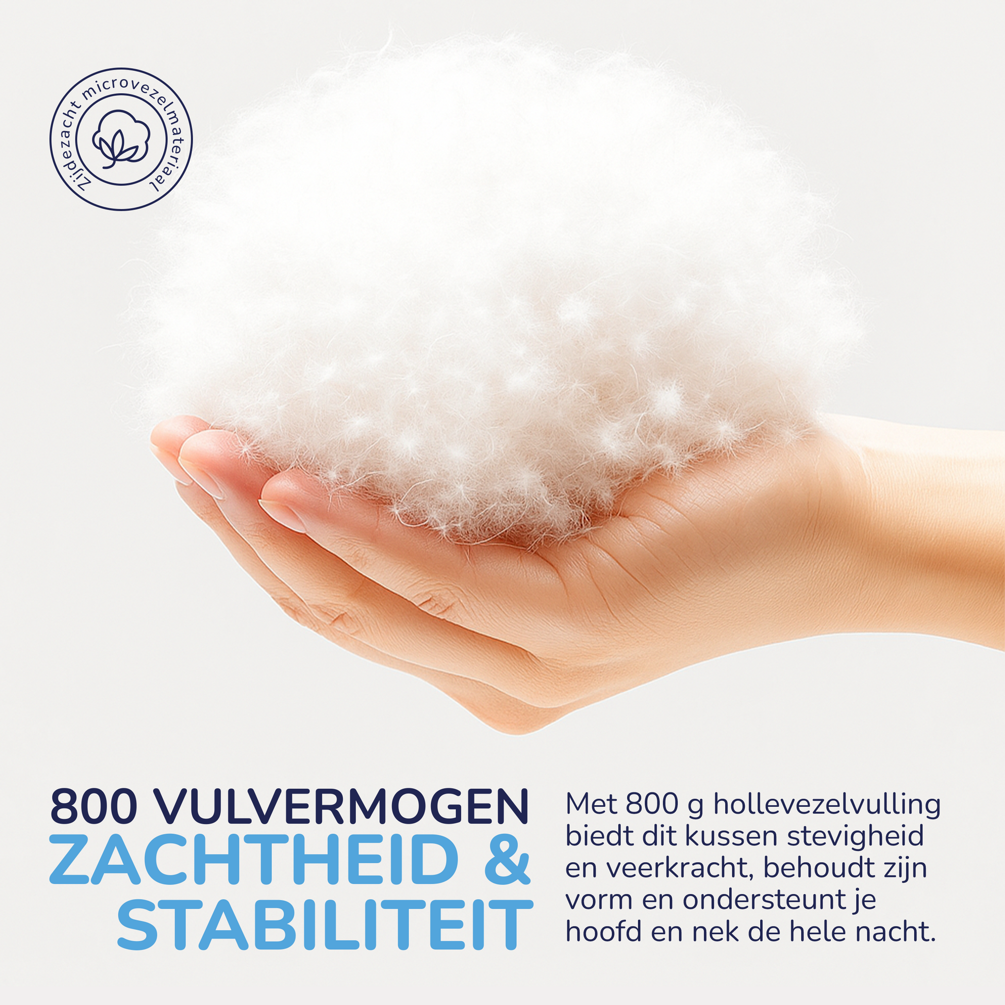 Comfort hoofdkussen 70x80 cm  - 1000 gram