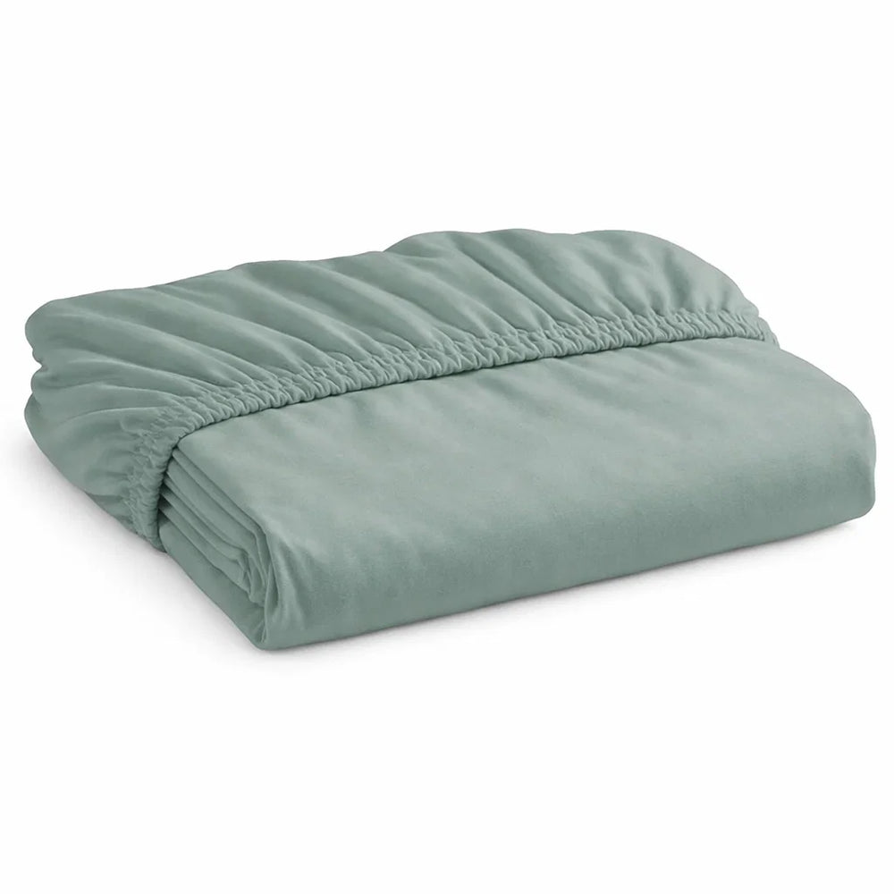 Decoware hoeslaken - Jersey - Misty groen