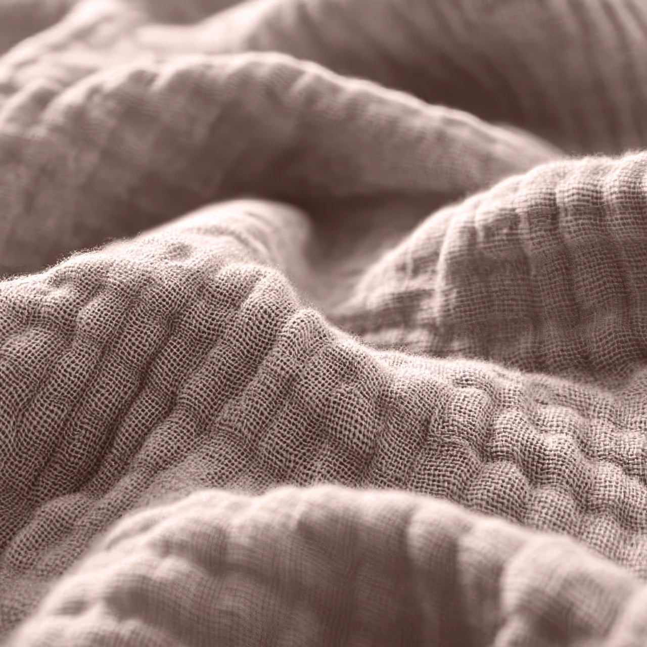 Decoware mousseline hoeslaken - microvezel - roze