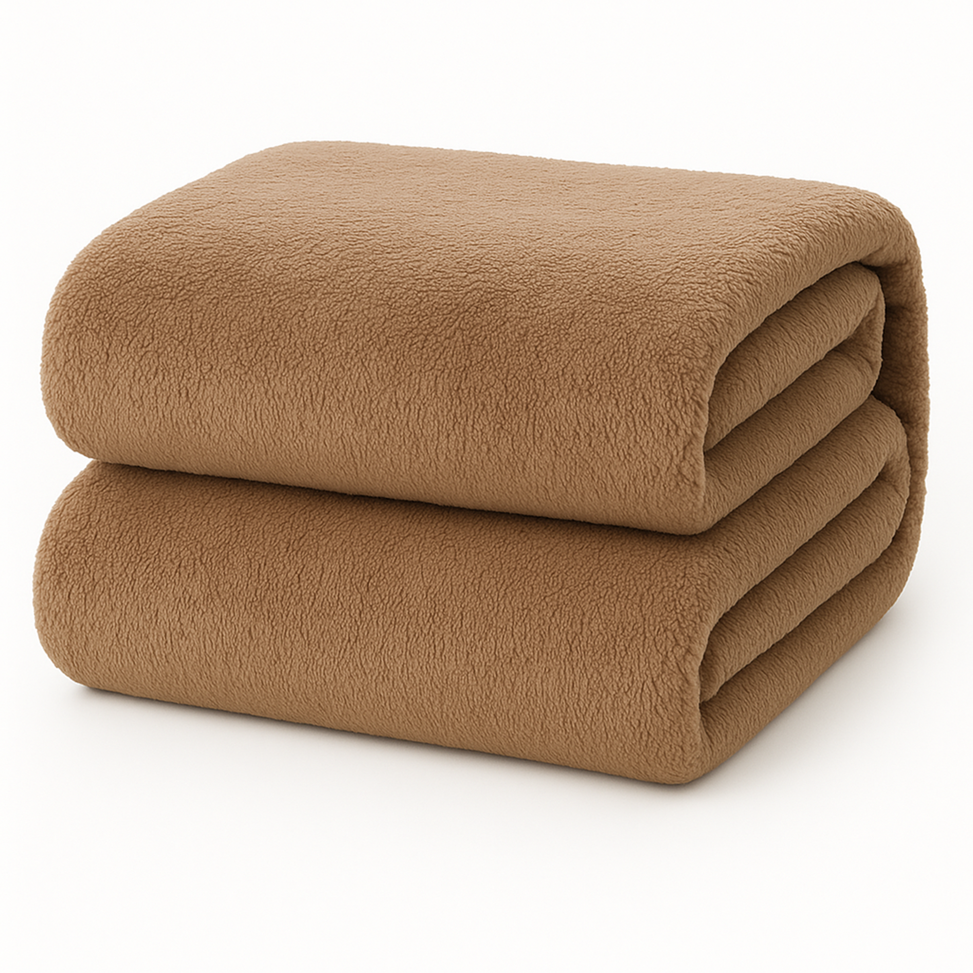 Teddy fleece hoeslaken - mink