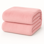 Teddy fleece hoeslaken - roze