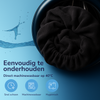 Teddy fleece hoeslaken - zwart