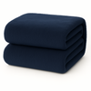Teddy hoeslaken blauw