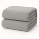 Teddy fleece hoeslaken - grijs
