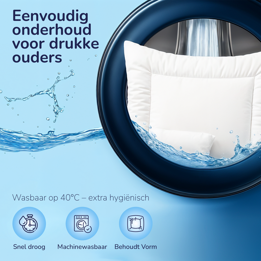 Decoware baby & Peuter kussen - 40x60 cm - Eerste kussen