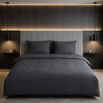 Decoware dekbedovertrek Uni - Antraciet - Katoen