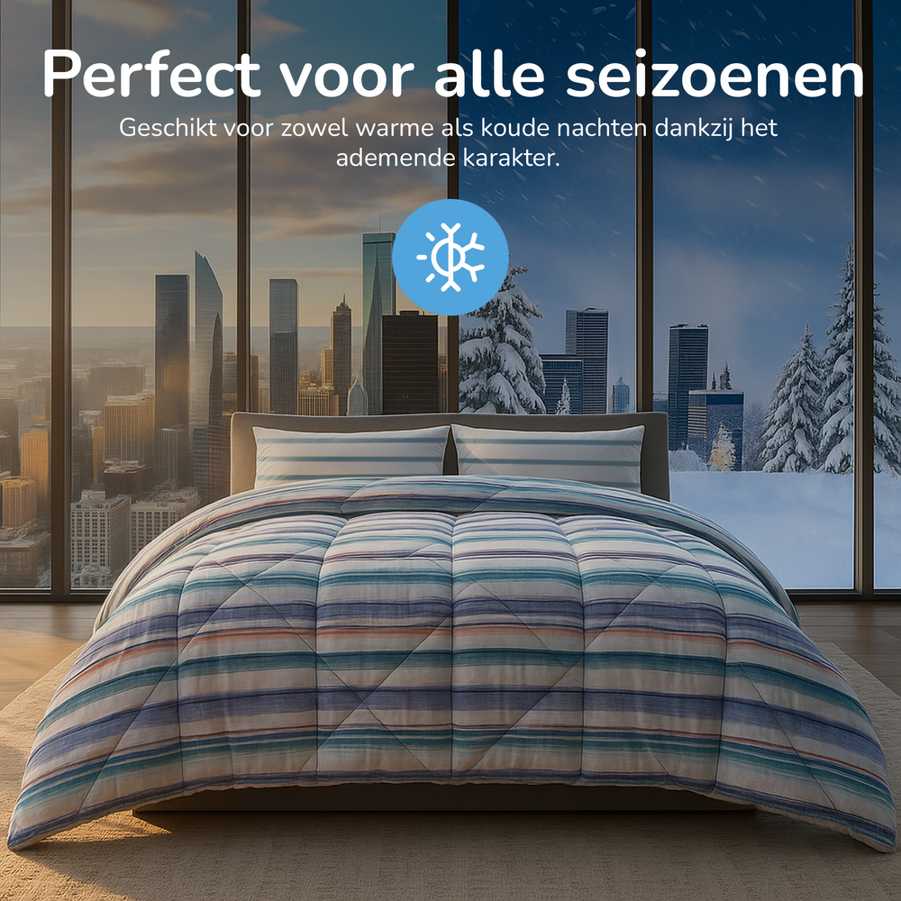 Decoware dekbed zonder overtrek incl. kussensloop Horizon