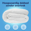 Decoware dekbed zonder overtrek incl. kussensloop - Tufted Curve - off white