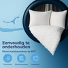 Decoware dekbed zonder overtrek incl. kussensloop - Tufted Waves - off white
