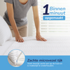 Decoware dekbed zonder overtrek incl. kussensloop - Tufted Waves - off white