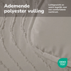 Decoware dekbed zonder overtrek incl. kussensloop - Tufted Waves - taupe